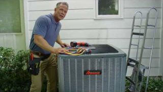 Amana Brand Heat Pumps - Designed, Engineered & Assembled in the USA.